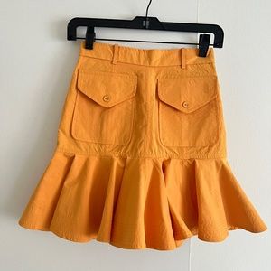 Orange skirt